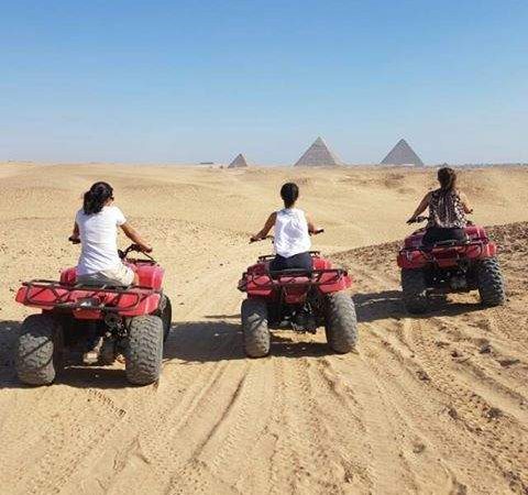 PRIVATE ATV Quad Bike Tour at Pyramids of Giza with Lunch 2024